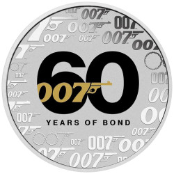 Stříbrná mince 1 Oz James...