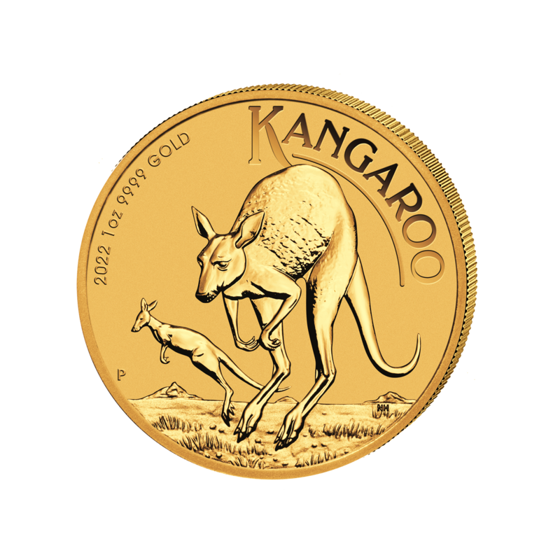 Zlatá mince 1 Oz Kangaroo 2022