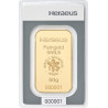 Zlatý slitek 50 g Heraeus