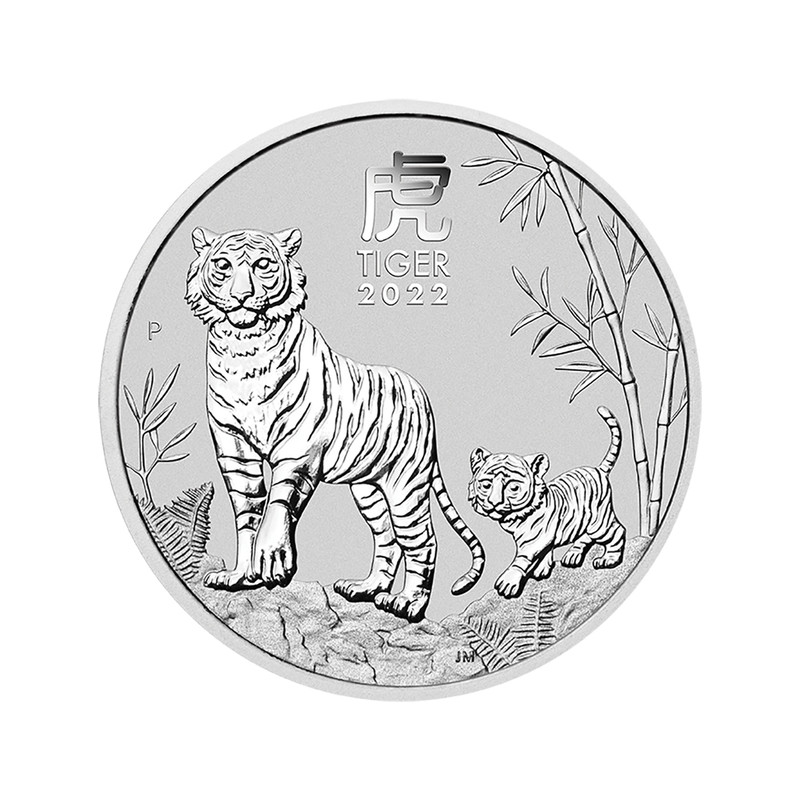 Stříbrná mince 1 Kg Lunar Series III Year of the Tiger 2022