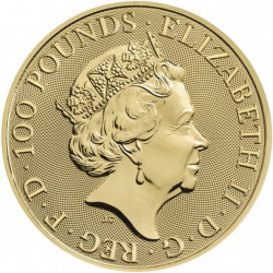 Zlatá mince 1 Oz The Royal Tudor Beasts The Lion 2022