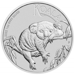 Stříbrná mince 1 Oz Koala 2022