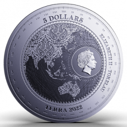Stříbrná mince 1 Oz Terra 2022