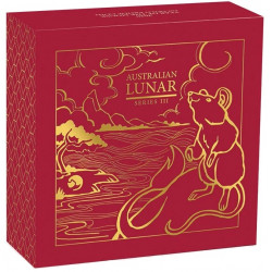 Zlatá mince 1 Oz Lunar Series III Year of the Mouse 2020 Proof