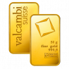 Zlatý slitek 50 g Valcambi
