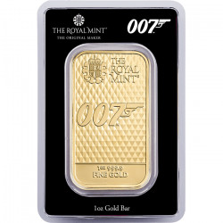 Zlatý slitek 1 Oz James...