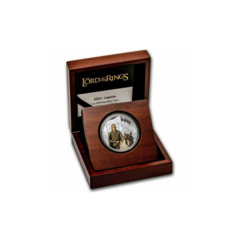 Stříbrná mince 1 Oz The Lord of the Rings Legolas 2021