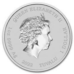 Stříbrná mince 1 Oz James Bond 007 (2021) Kolorovaná