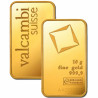 Zlatý slitek 10 g Valcambi