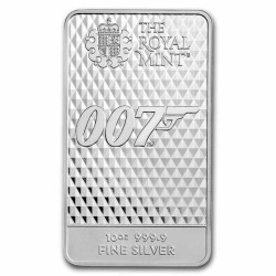 Stříbrný slitek 1 Oz James Bond 007 Diamonds Are Forever