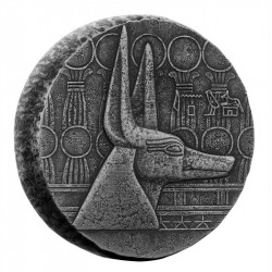 Stříbrná mince 5 Oz Anubis 2021