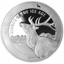 Stříbrná mince 1 Oz Giants of the Ice Age Sob 2022