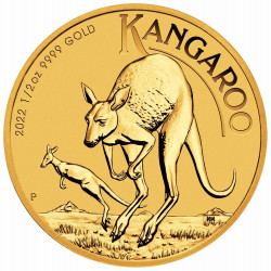 Zlatá mince 1/2 Oz Kangaroo...