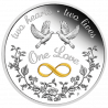 Stříbrná mince 1 Oz One Love 2022 Proof