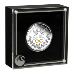 Stříbrná mince 1 Oz One Love 2022 Proof