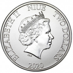 Stříbrná mince 1 Oz Mickey Mouse Vánoce 2020