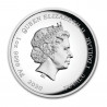 Stříbrná mince 1 Oz James Bond 007 2021 Zlaceno