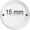 Plastová kapsle na minci 15 mm
