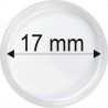 Plastová kapsle na minci 17 mm