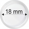 Plastová kapsle na minci 18 mm