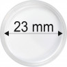 Plastová kapsle na minci 23 mm