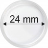 Plastová kapsle na minci 24 mm