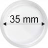 Plastová kapsle na minci 35 mm