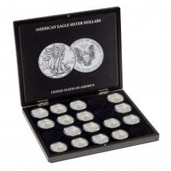 Krabička na 20 amerických stříbrných mincí Eagle