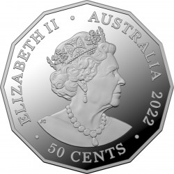 Stříbrná mince 18,24 g Platinové výročí Alžběty II. 2022