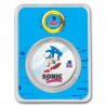 Stříbrná mince 1 Oz Sonic the Hedgehog 30. výročí Kolorováno