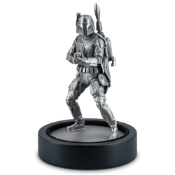 Stříbrná miniatura 150 g Boba Fett 2021