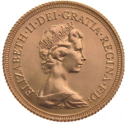 Zlatá mince 1/4 Oz Sovereign 1978