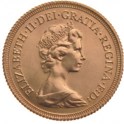 Zlatá mince 1/4 Oz Sovereign 1978