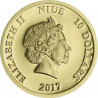 Zlatá mince 1/10 Oz Fauna a flóra Plesnivec alpský 2017