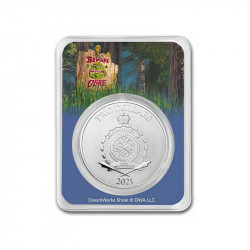 Stříbrná mince 1 Oz Shrek 2021