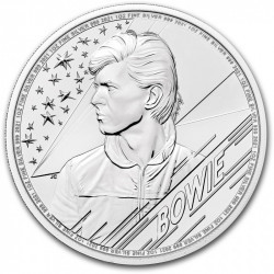 Stříbrná mince 1 Oz David Bowie 2021