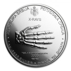 Stříbrná mince 1 Oz Nikola...