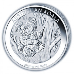 Stříbrná mince 1 Oz Koala 2013