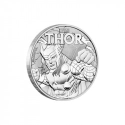 Stříbrná mince 1 Oz Marvel Thor 2018 V kartě