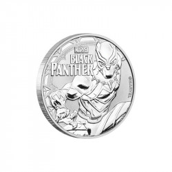 Stříbrná mince 1 Oz Marvel Black Panther 2018 V kartě