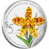 Stříbrná mince 2 x 1 Oz Orchideje Singapuru 2011
