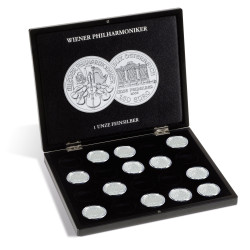 Krabička na 20 rakouských stříbrných mincí Wiener Philharmoniker