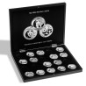 Krabička na 20 čínských stříbrných mincí Panda