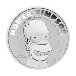 Stříbrná mince 1 Oz Homer...