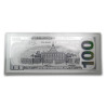 Stříbrná 100 dolarová bankovka 5 g