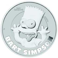 Stříbrná mince 1 Oz Bart...