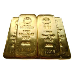 Zlatý slitek 1 Kg Münze Österreich