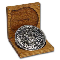 Stříbrná mince 10 Oz Dragon...