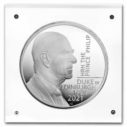 Stříbrná mince 2 Kg Princ Philip vévoda z Edinburghu 2021