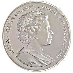 Stříbrná mince 5 Kg Hernando Pizarro 2004